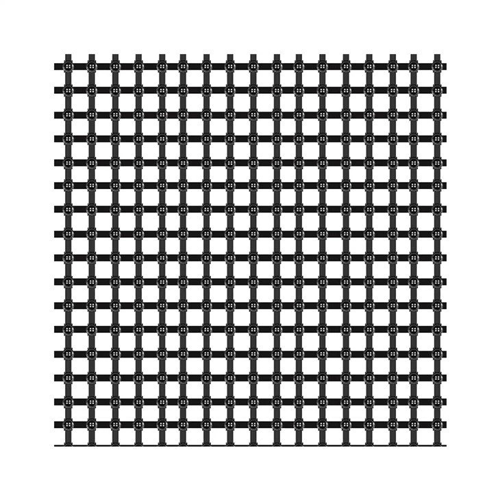 Läpinäkyvä LED-verhonäyttö