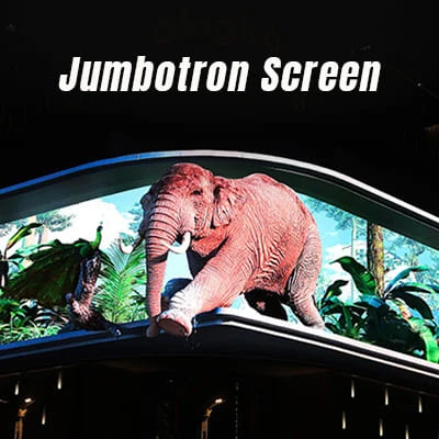 Ulkoilmumbotronin LED -näyttö